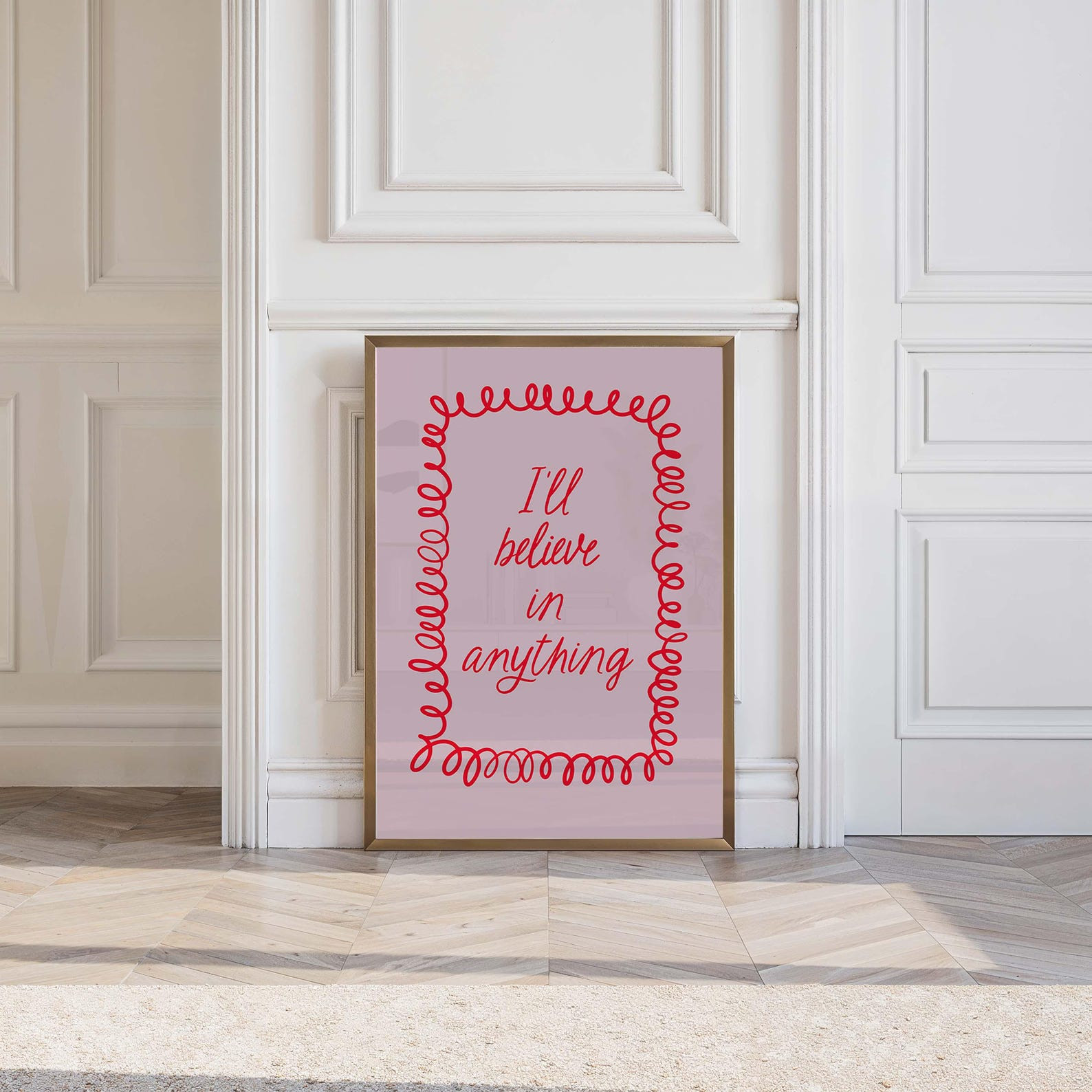 Heated Rivalry Merch I'll Believe In Anything Poster Heated Rivalry Wall Art For Bedroom