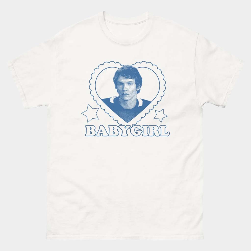 Heated Rivalry Merch Ilya Babygirl  T-Shirt Connor Rozanov Rivalry Shirt Ice Hockey Fan Gifts