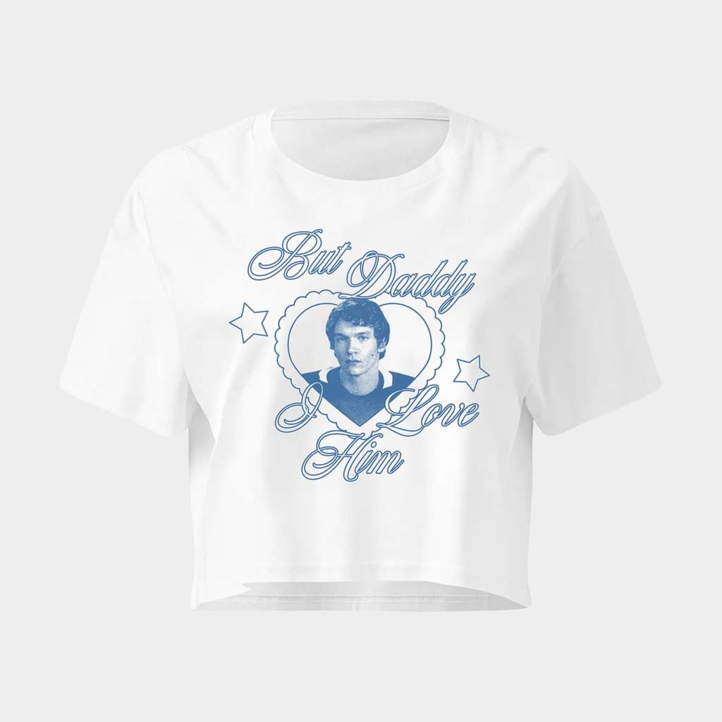 Heated Rivalry Merch Ilya But Daddy I Love Him Cropped T-Shirt Presents For Hockey Fans