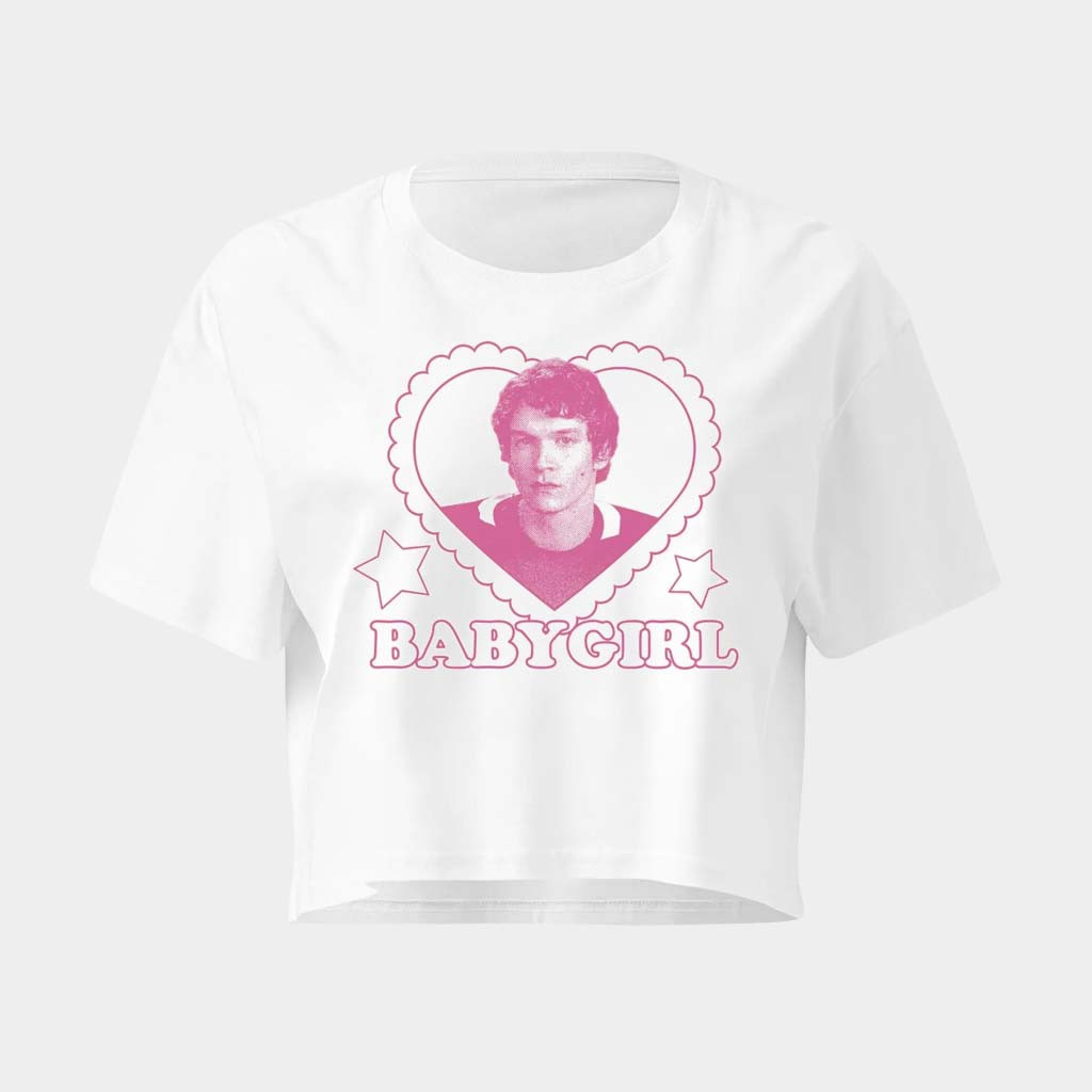 Heated Rivalry Merch Ilya Pink Babygirl Cropped T-Shirt Connor Rozanov Rivalry Tee Sister Gifts