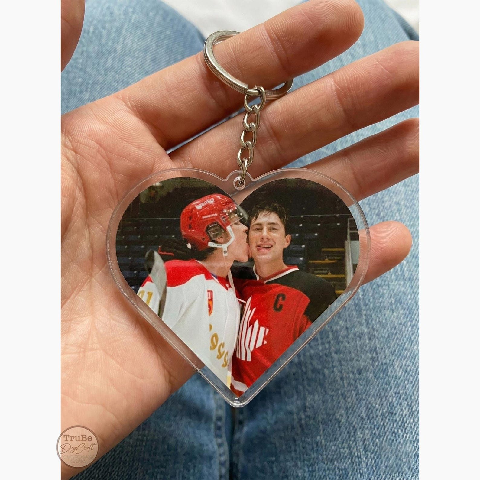 Heated Rivalry Merch Ilya Rozanov And Shane Hollander Acrylic Keychain Heated Rivalry Gifts