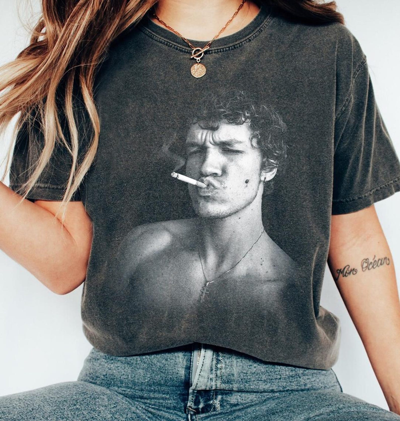 Heated Rivalry Merch Ilya Rozanov Smoking T-Shirt Heated Rivalry Fan Gifts