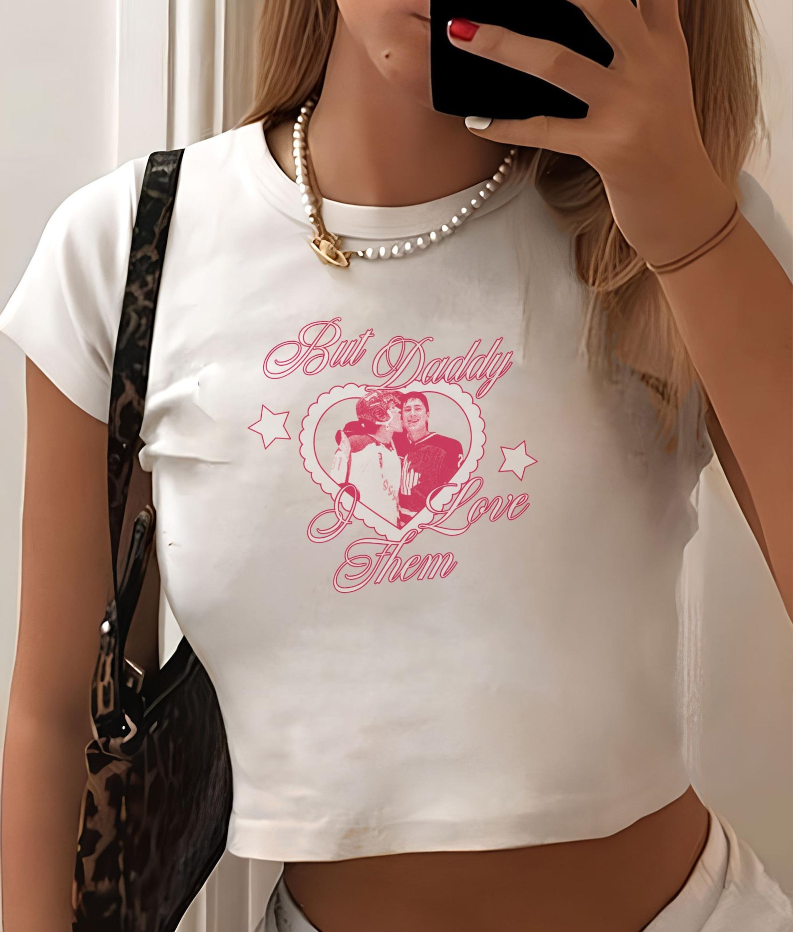 Heated Rivalry Merch Ilya Shane But Daddy I Love Them Baby Tee Hollander Rivalry Shirt Women's