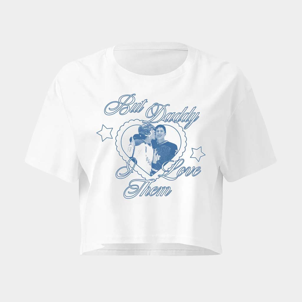 Heated Rivalry Merch Ilya Shane But Daddy I Love Them Cropped Shirt Rozanov Hollander Rivalry Tee