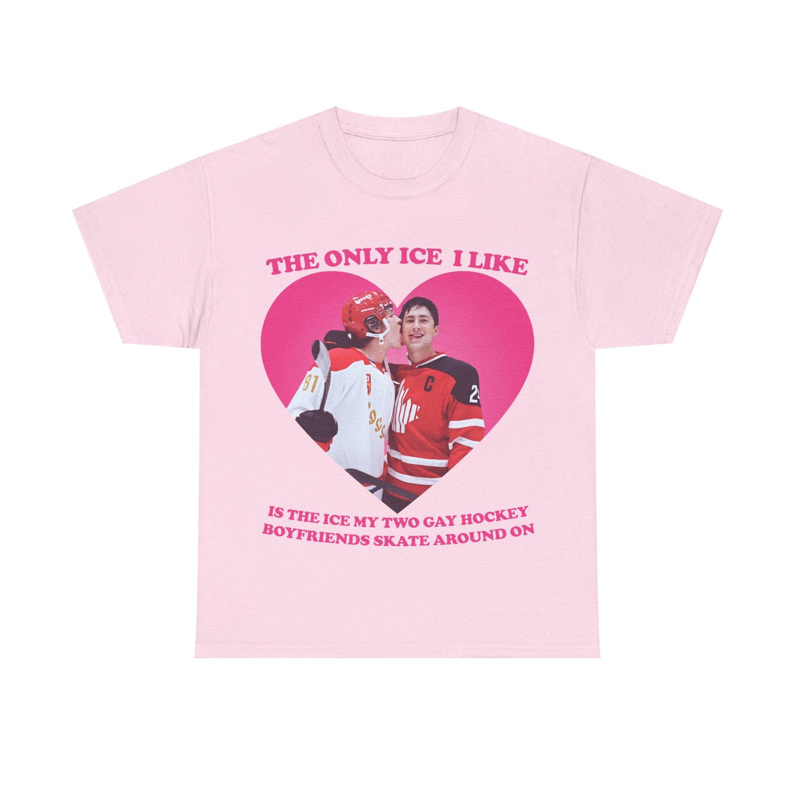 Heated Rivalry Merch Ilya Shane The Only ICE I Like Is The Ice My Two Gay Boyfriends Shirt