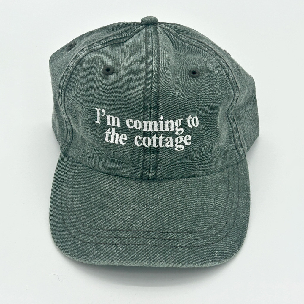 Heated Rivalry Merch I'm Coming To The Cottage Hat Embroidered Xmas Gifts For Son Heated Rivalry Merch I'm Coming To The Cottage Hat Embroidered Xmas Gifts For Son
