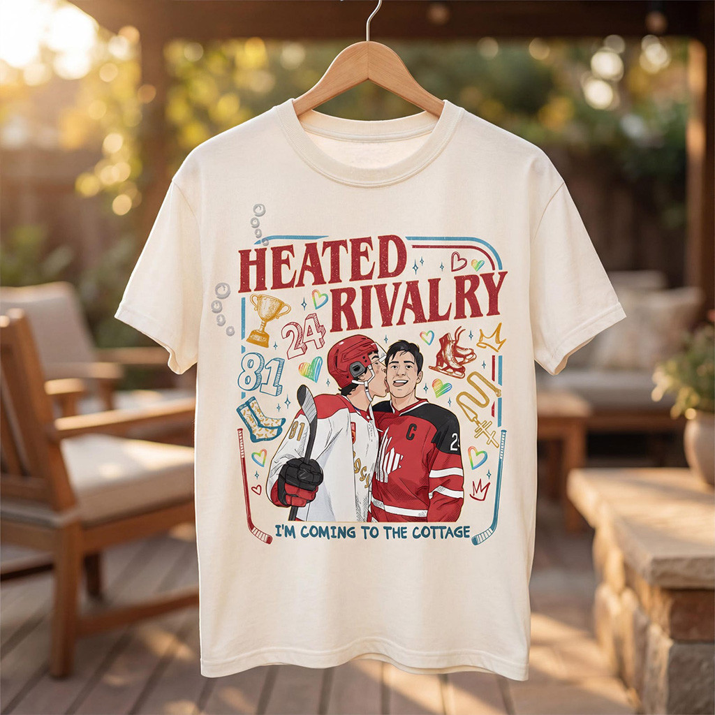 Heated Rivalry Merch I'm Coming To The Cottage Heated Rivalry T-Shirt Daughter Gifts