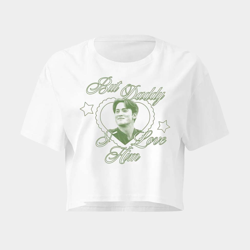 Heated Rivalry Merch Nick Connor But Daddy I Love Him Heart Cropped T-Shirt Gifts For Wife