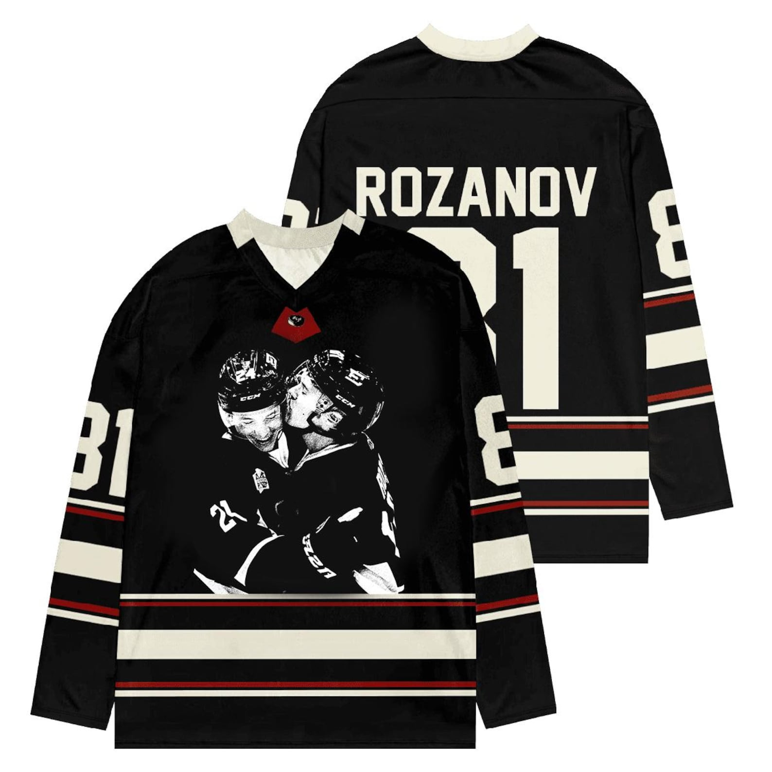 Heated Rivalry Merch ROZANOV And HOLLANDER Heated Rivalry Hockey Jersey Movie Inspired Shirt