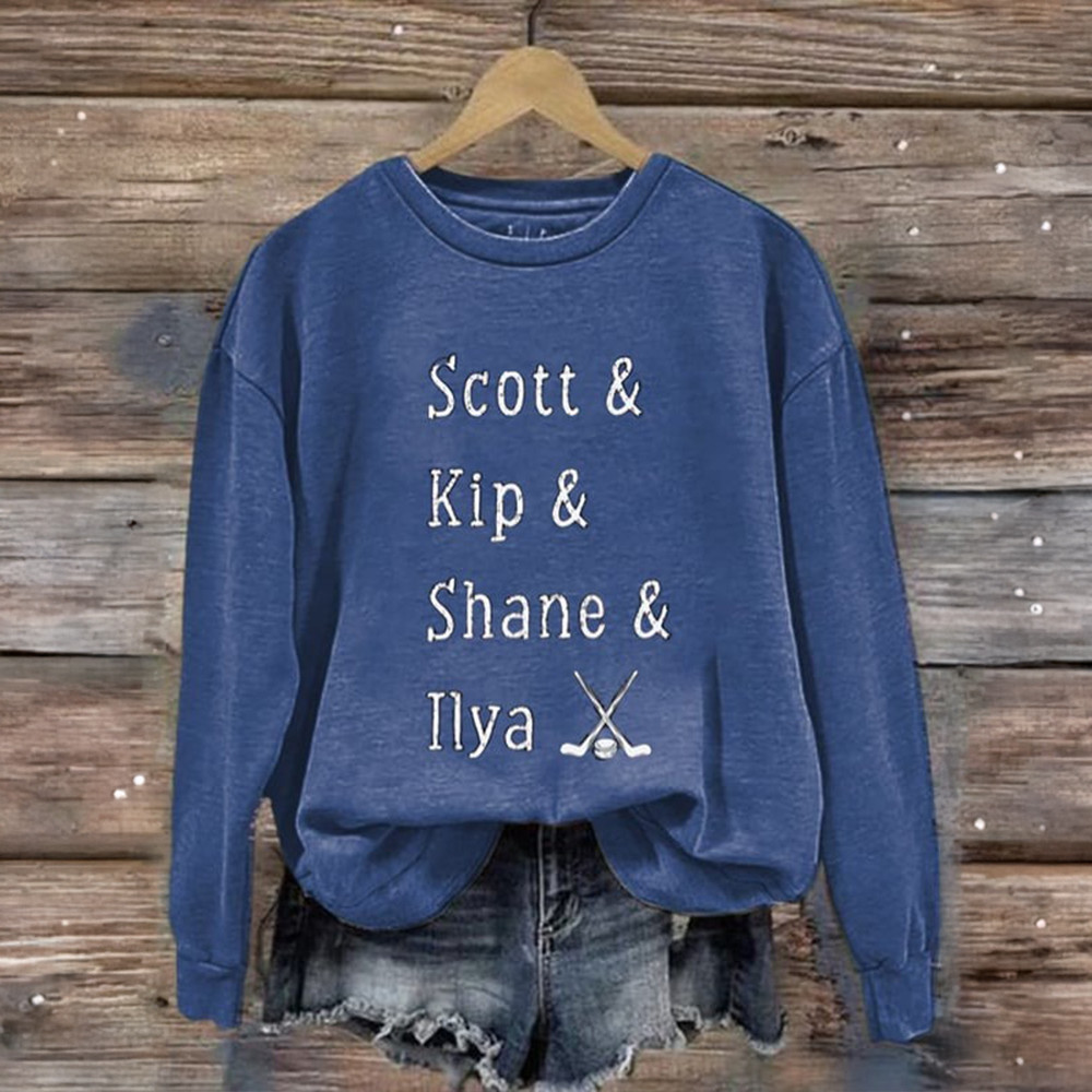 Heated Rivalry Merch Scott And Kit Shane And Ilya Sweatshirt Heated Rivalry Apparel Sister Gift