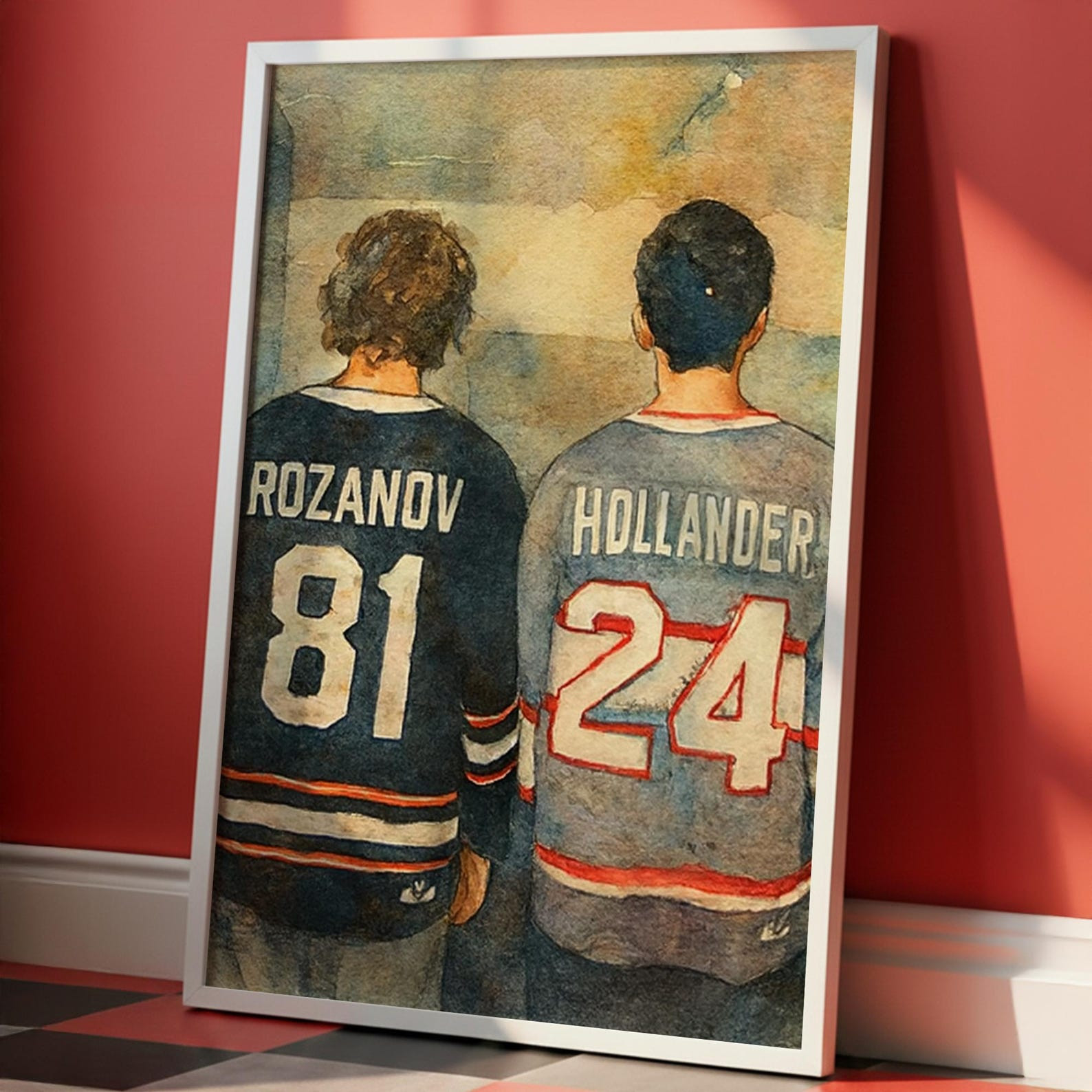 Heated Rivalry Merch Shane Hollander And Ilya Rozanov Heated Rivalry Poster Home Wall Decor