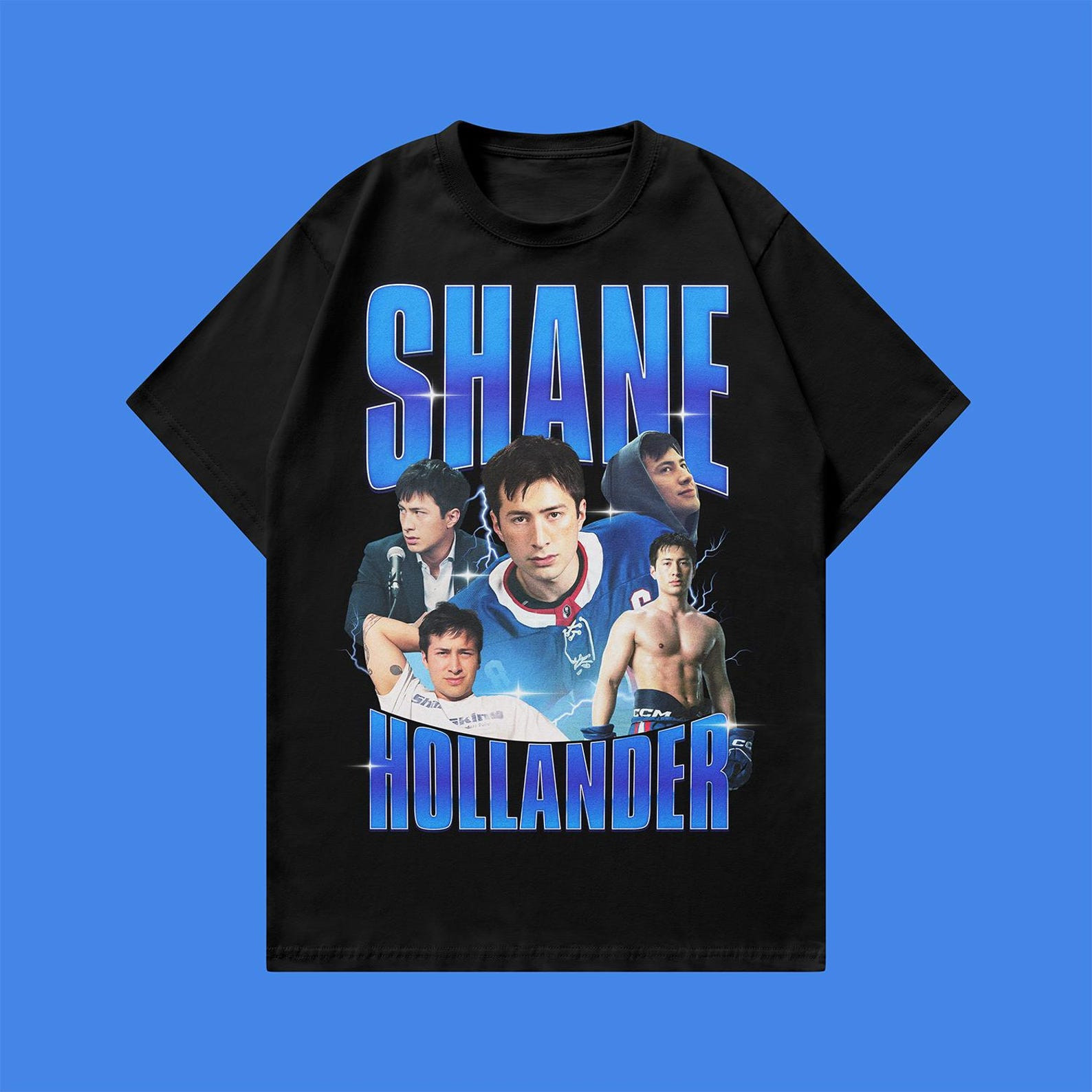 Heated Rivalry Merch Shane Hollander Vintage Bootleg T-Shirt Heated Rivalry Fan Gifts