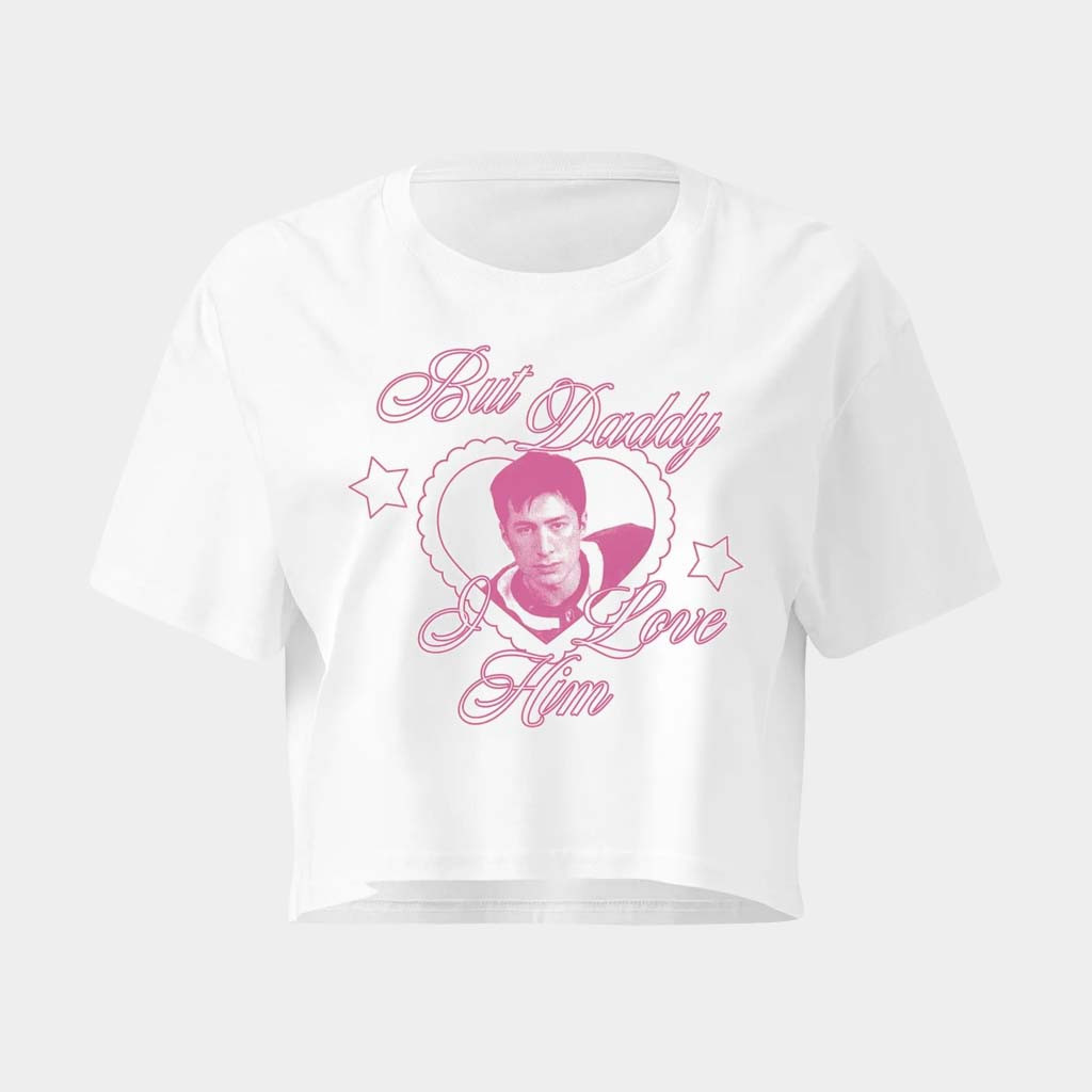 Heated Rivalry Merch Shane Pink But Daddy I Love Him Cropped T-Shirt Hudson Hollander Rivalry Tee