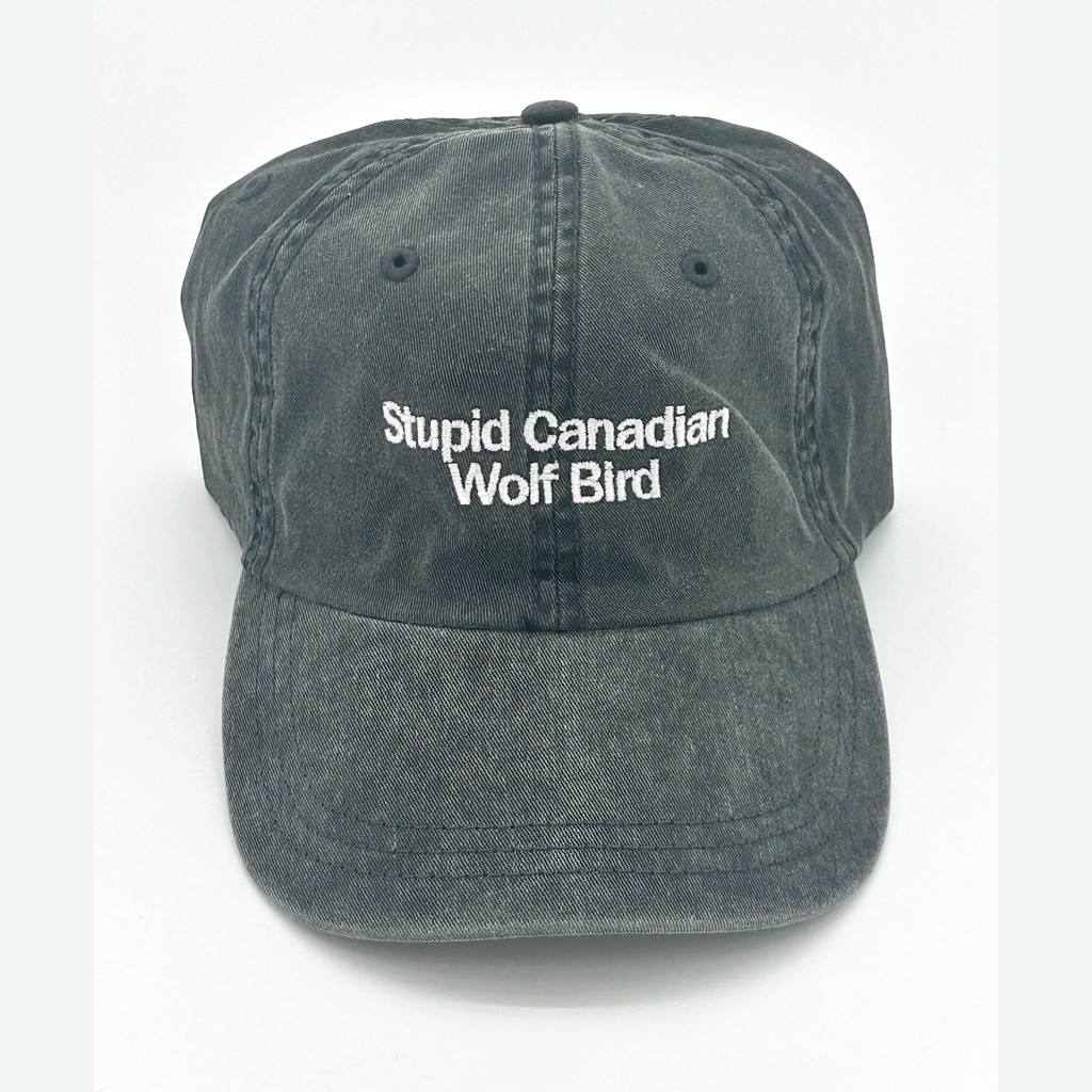 Heated Rivalry Merch Stupid Canadian Wolf Bird Hat Embroidered Christmas Gifts For Husband