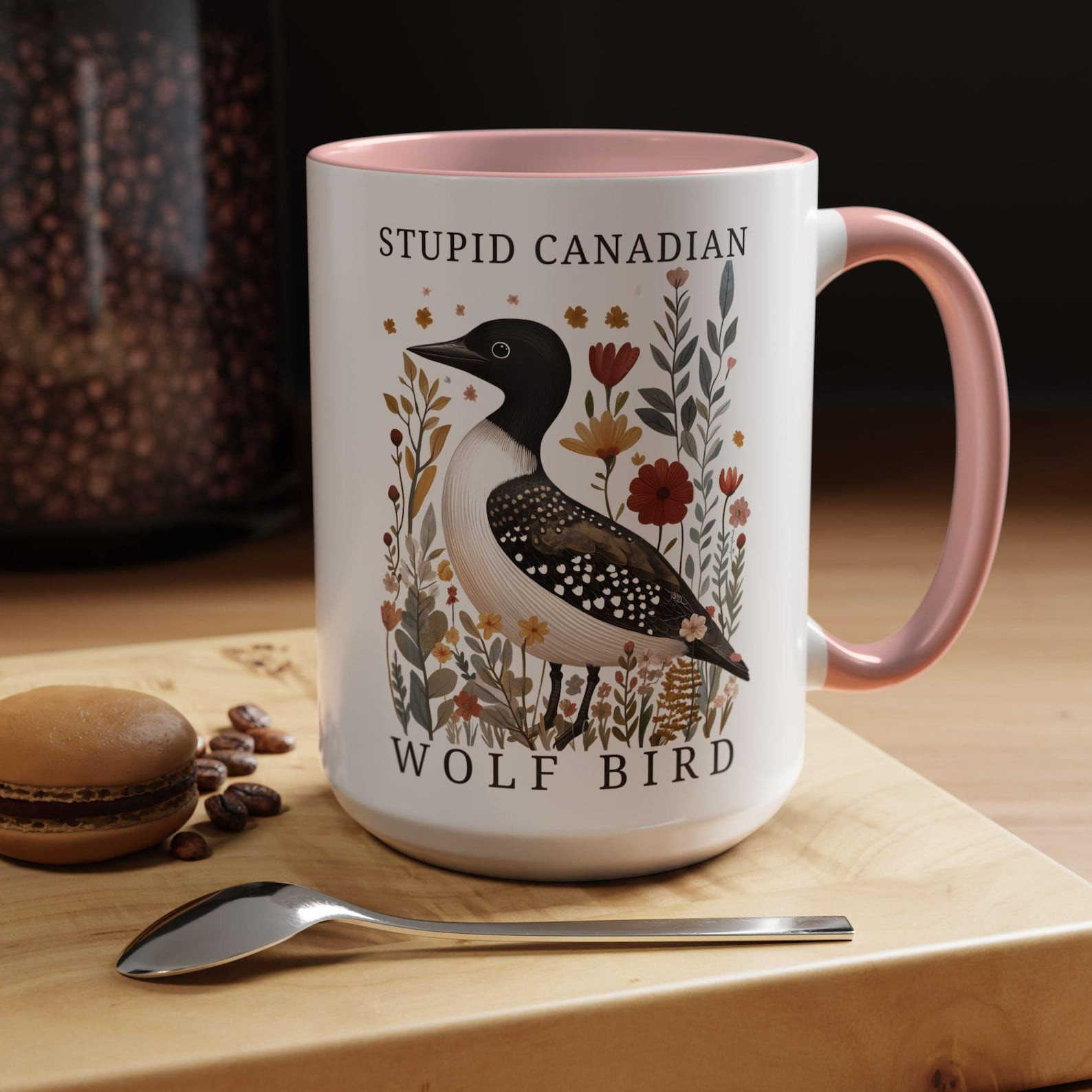 Heated Rivalry Merch Stupid Canadian Wolf Bird Mug Heated Movie Rivalry Mug Gifts For Wife Heated Rivalry Merch Stupid Canadian Wolf Bird Mug Heated Movie Rivalry Mug Gifts For Wife