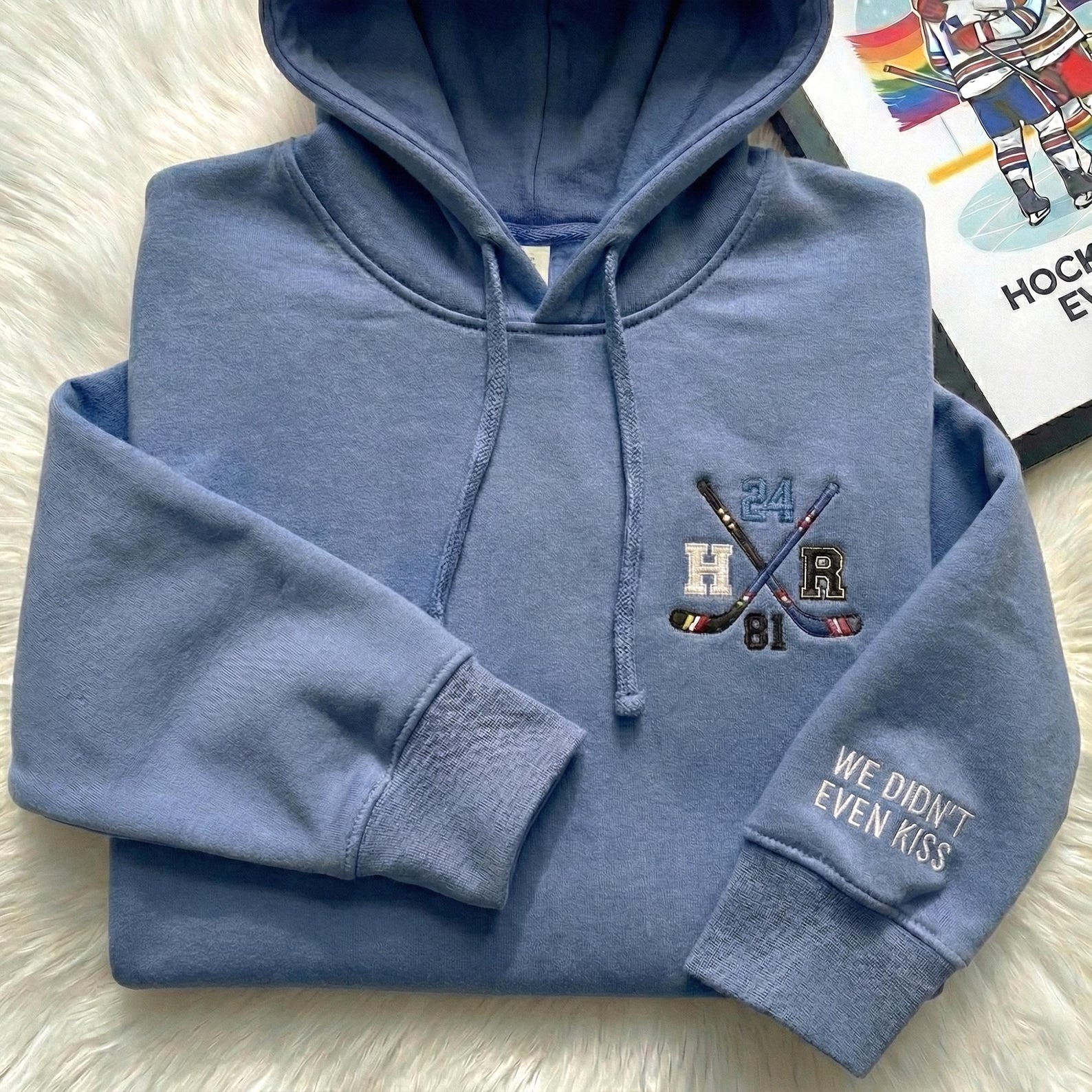 Heated Rivalry Merch Team Hollanov Hoodie LGBT Hockey Romance Hoodie Movie Inspired Gifts