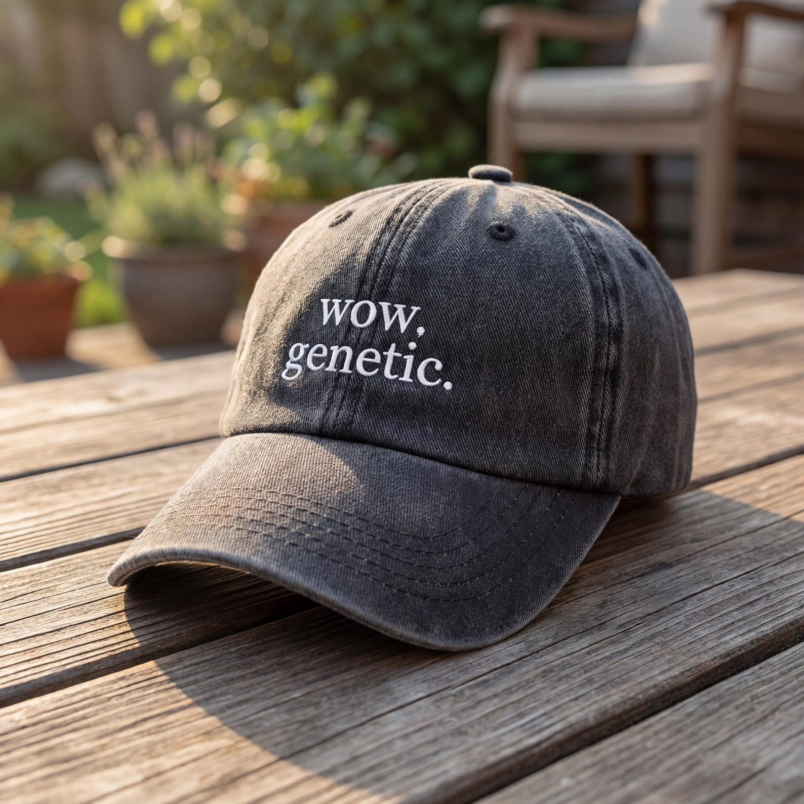 Heated Rivalry Merch Wow Genetic Hat Embroidered Heated Rivalry Dad Cap Gifts For Hockey Fan