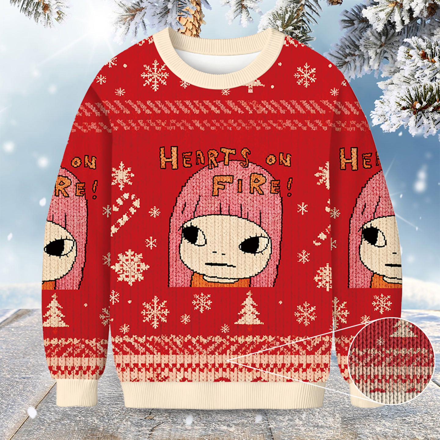 Heaters On Fire Christmas Ugly Sweater Winter Apparel Christmas Gifts For Girlfriend