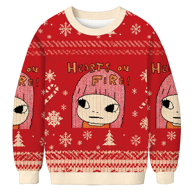 Heaters on Fire Christmas Ugly Sweatshirt Christmas Party Novelty Sweater Gift Ideas