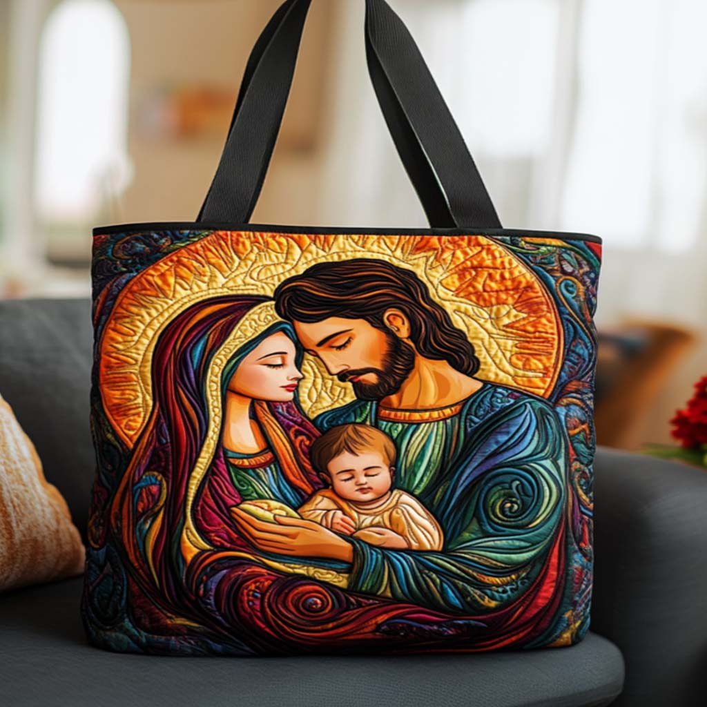 Heaven Peace Quilted Tote Bag Best Christian Christmas Gifts