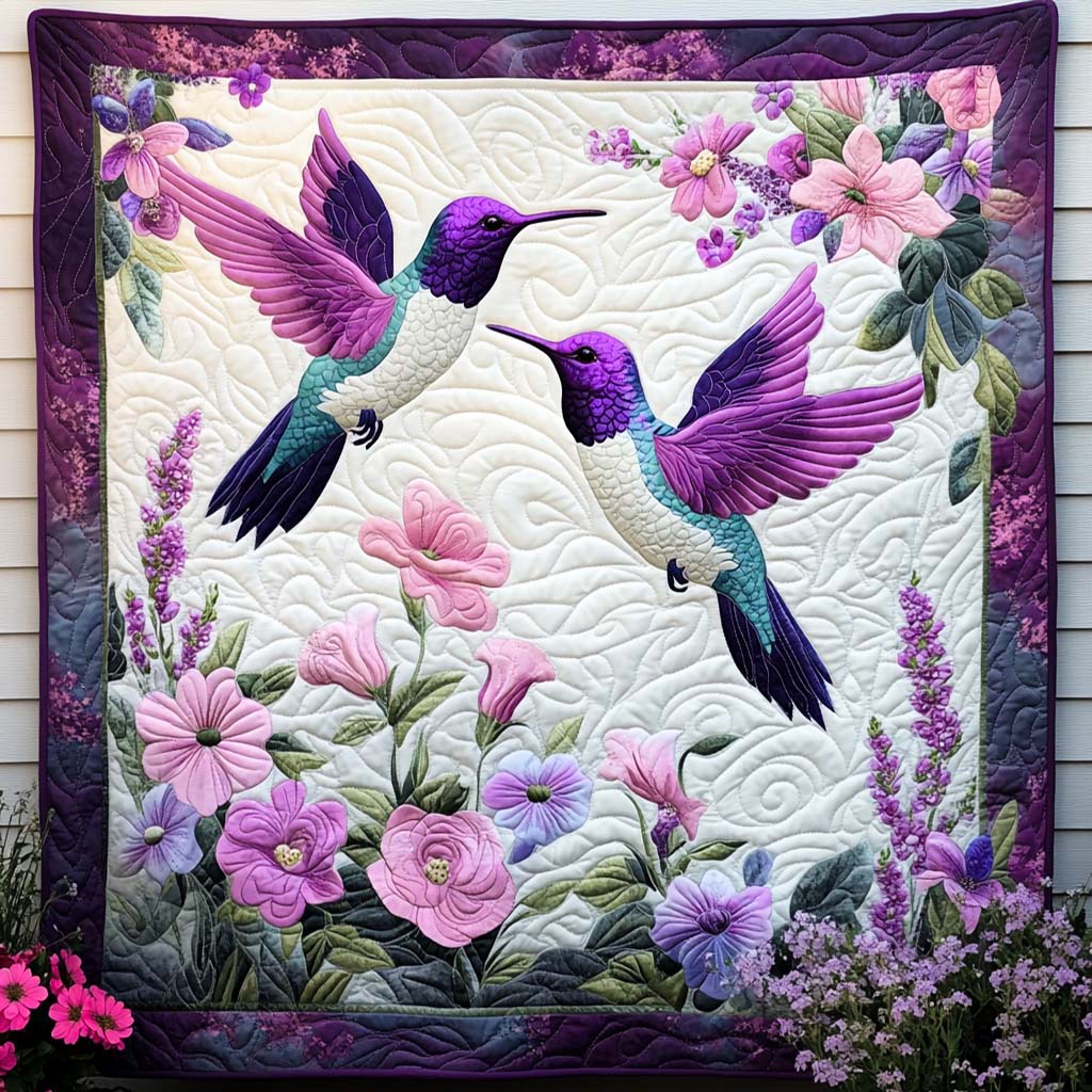 Heavenly Hummer Quilted Blanket Christmas Bedroom Decor Awesome Gifts For Dragon Lovers
