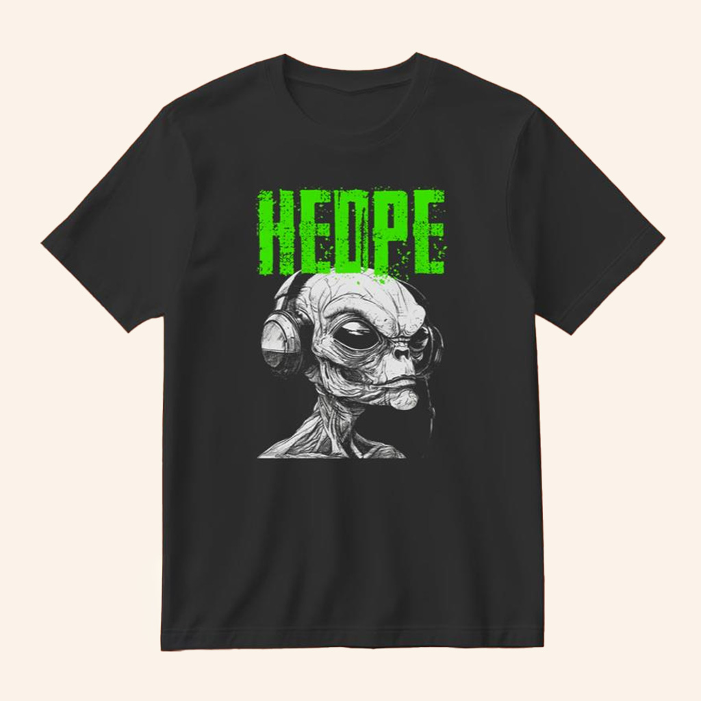 Hed PE Merch Alien Black T-Shirt Best Gifts For Rock Music Lovers
