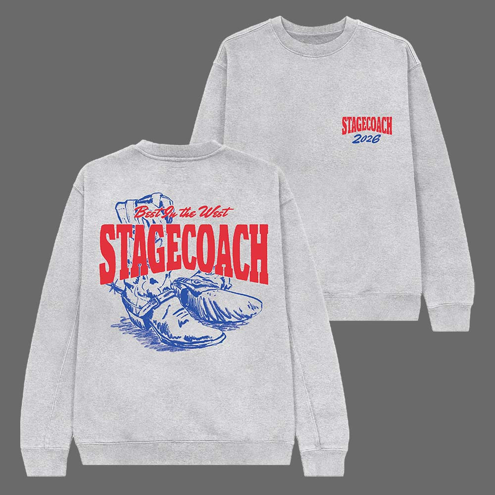 Heel Toe Rodeo Sweatshirt Stagecoach 2026 Music Festival Apparel Music Lover Gift For Her