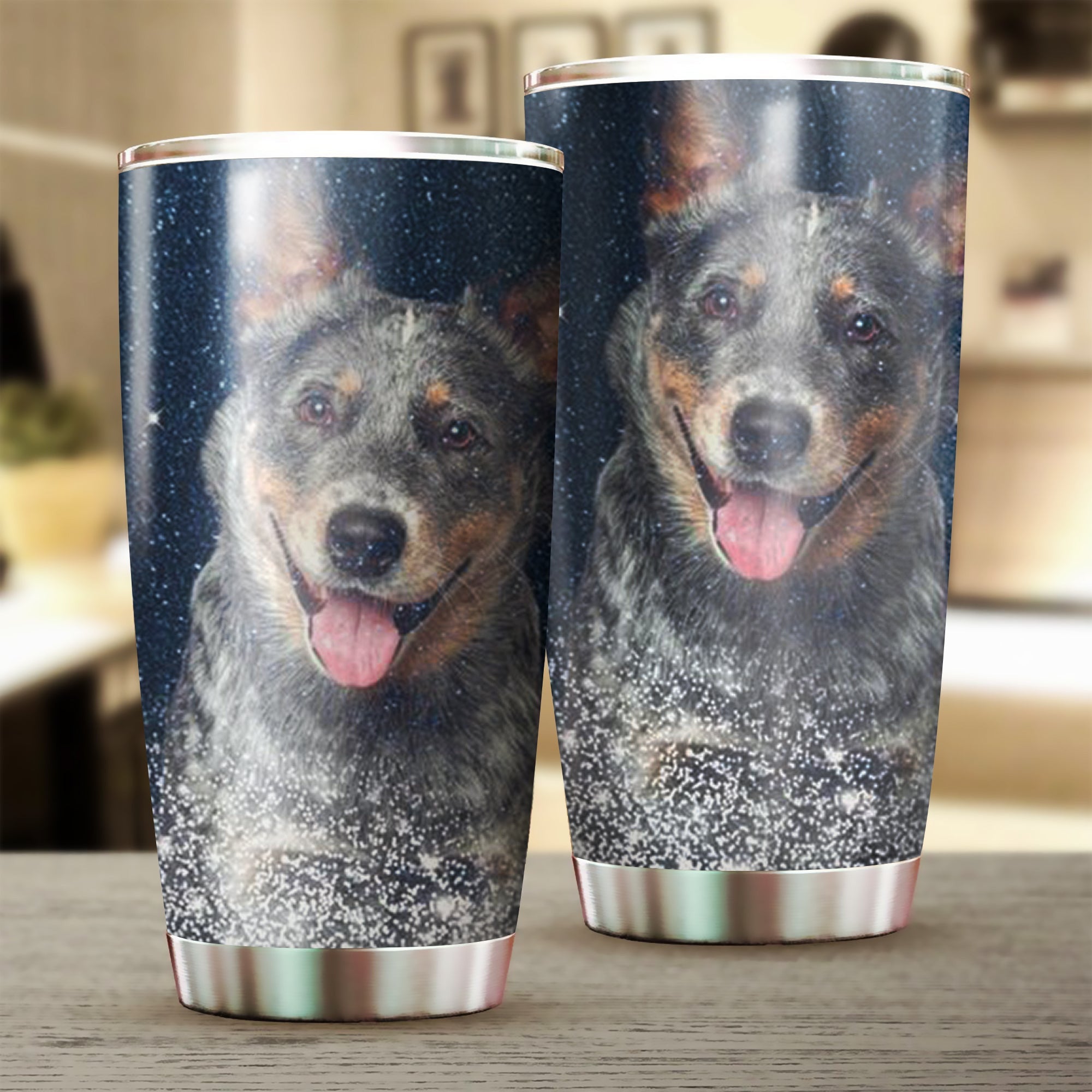 Heeler Dog Tumbler Australian Cattle Dog Coffee Mug Gifts For Blue Heeler Owners Heeler Dog Tumbler Australian Cattle Dog Coffee Mug Gifts For Blue Heeler Owners