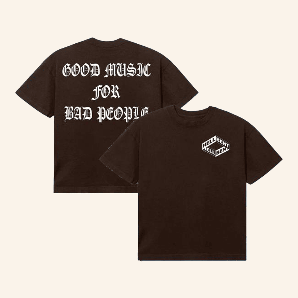 Hellbent Records Merch Good Music For Bad People T-Shirt Husband Gifts Hellbent Records Merch Good Music For Bad People T-Shirt Husband Gifts