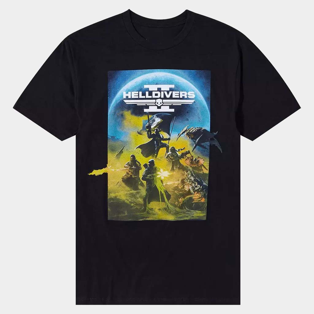 Helldivers 2 Merch Helldivers II Poster T-Shirt Birthday Gift For Him