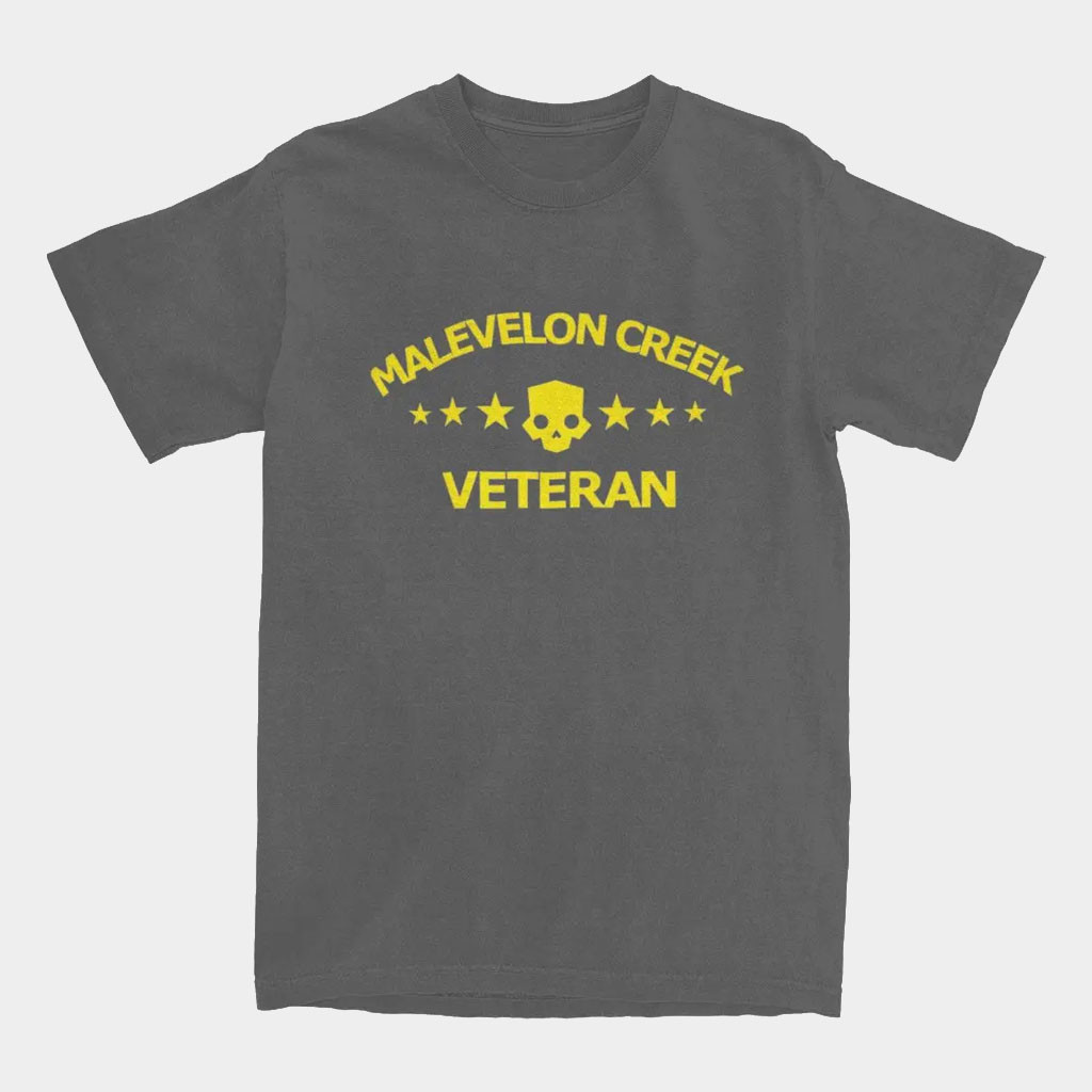 Helldivers Merch 2026 Malevelon Creek Veteran T-Shirt Unique Gifts For Brothers