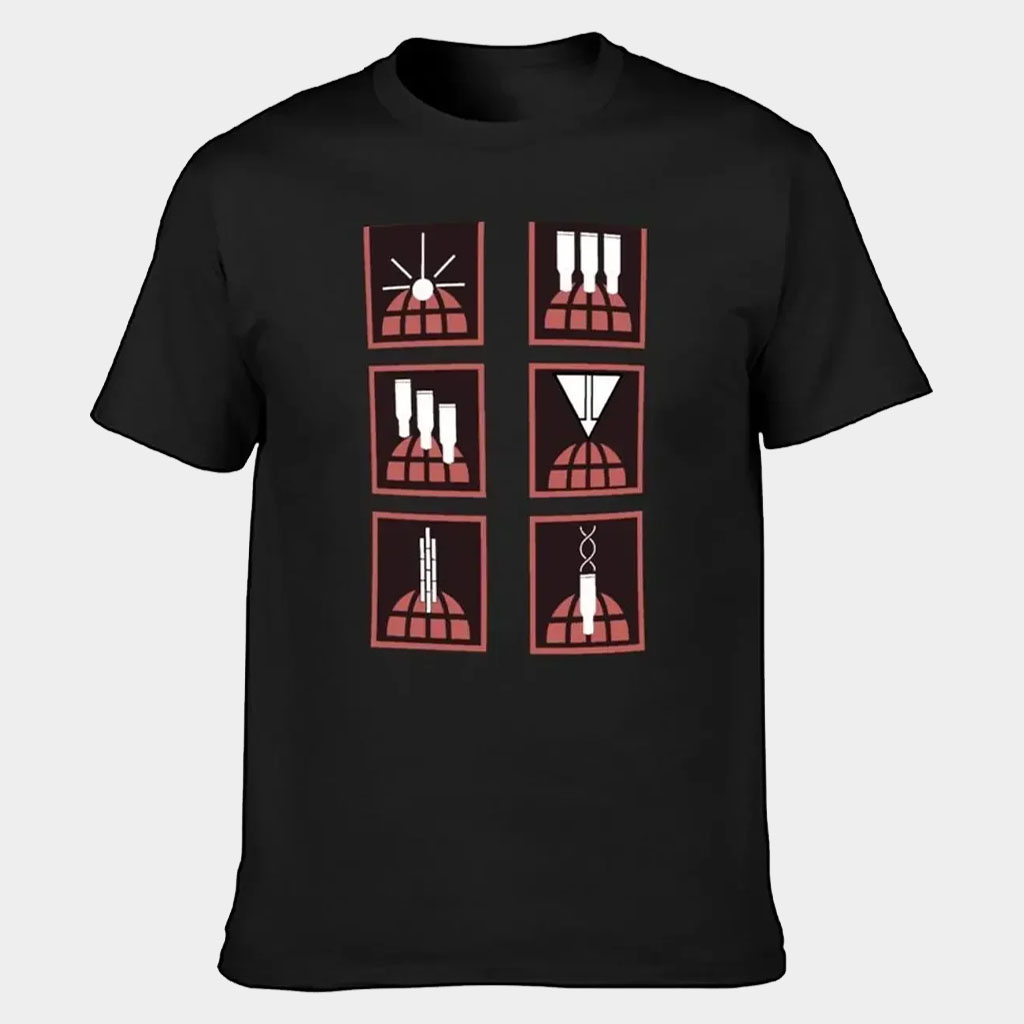 Helldivers Merch 2026 Orbital Stratagems Icons T-Shirt Black Gifts For Game Lovers Helldivers Merch 2026 Orbital Stratagems Icons T-Shirt Black Gifts For Game Lovers