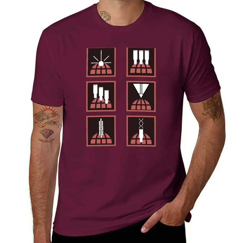 Helldivers Merch 2026 Orbital Stratagems Icons T-Shirt Gift Idea For Video Game Lover