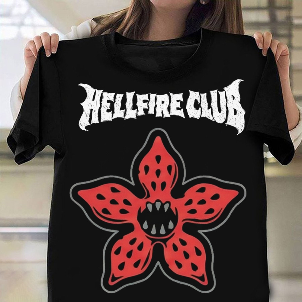 Hellfire Club Domogorgon Graphic T-Shirt Stranger Things Clothes Hellfire Clubs Gifts For Fans