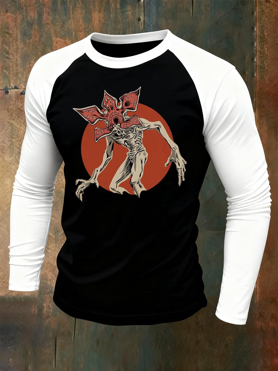 Hellfire Club Stranger Things Merch Long Sleeve Shirt Demogorgon Stranger Things Clothing Gifts