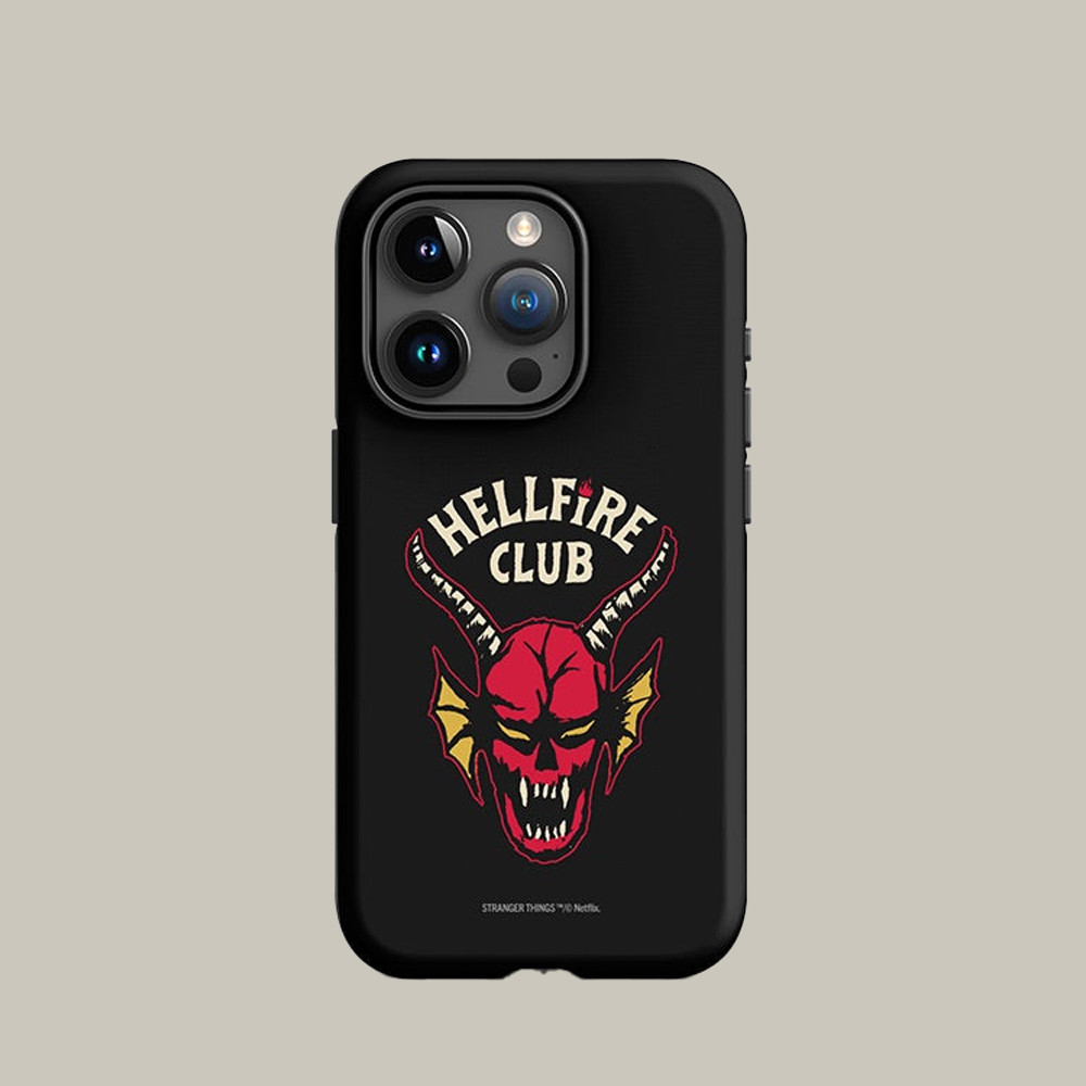 Hellfire Club Stranger Things Merch Phone Case Demon Logo Case Fantasy Lover Gifts