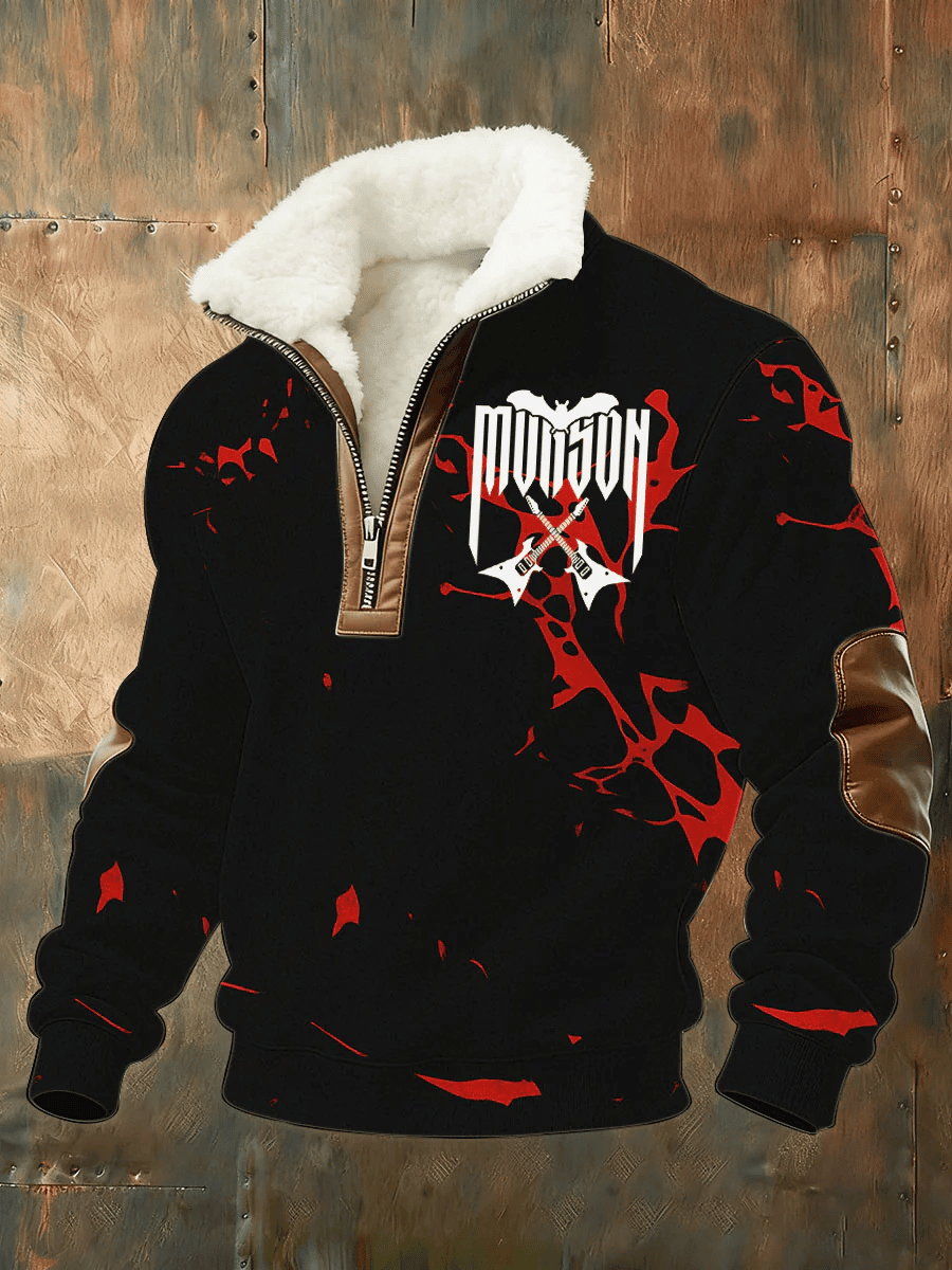 Hellfire Club Stranger Things Merch Stand Up Collar Sweater Munson Stranger Things Gift Ideas