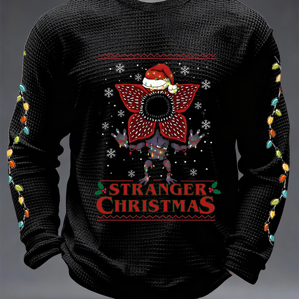 Hellfire Club Stranger Things Merch Sweatshirt Stranger Christmas Winter Apparel Fan Gifts