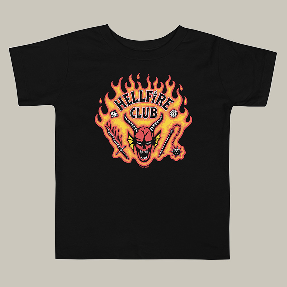 Hellfire Club Stranger Things Merch T-Shirt Hellfire Club Demon Logo Shirt Gift For Enthusiasts