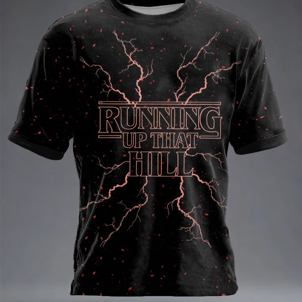 Hellfire Club Stranger Things Merch T-Shirt Running Up That Hill Stranger Things Shirt Gifts