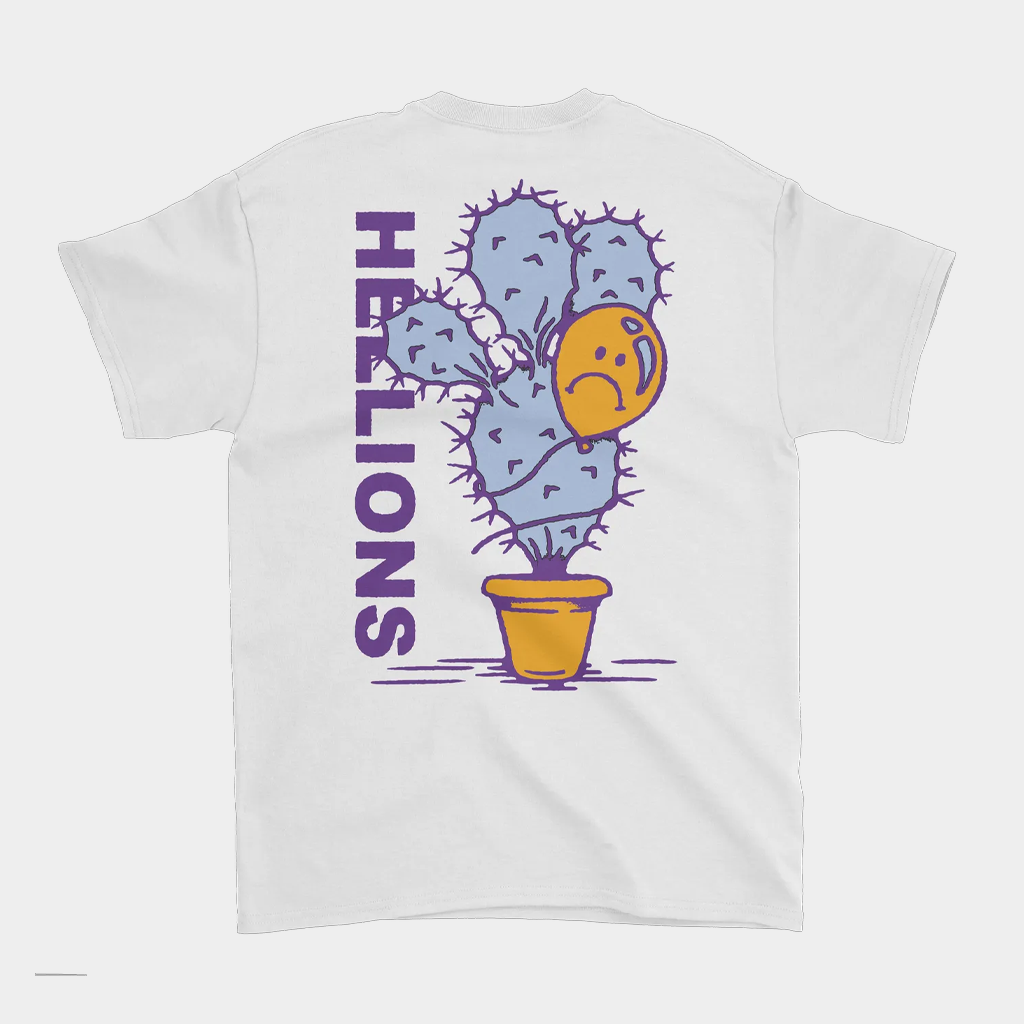 Hellions Cactus T-Shirt Hellions Merch Gifts Ideas For Band Lovers