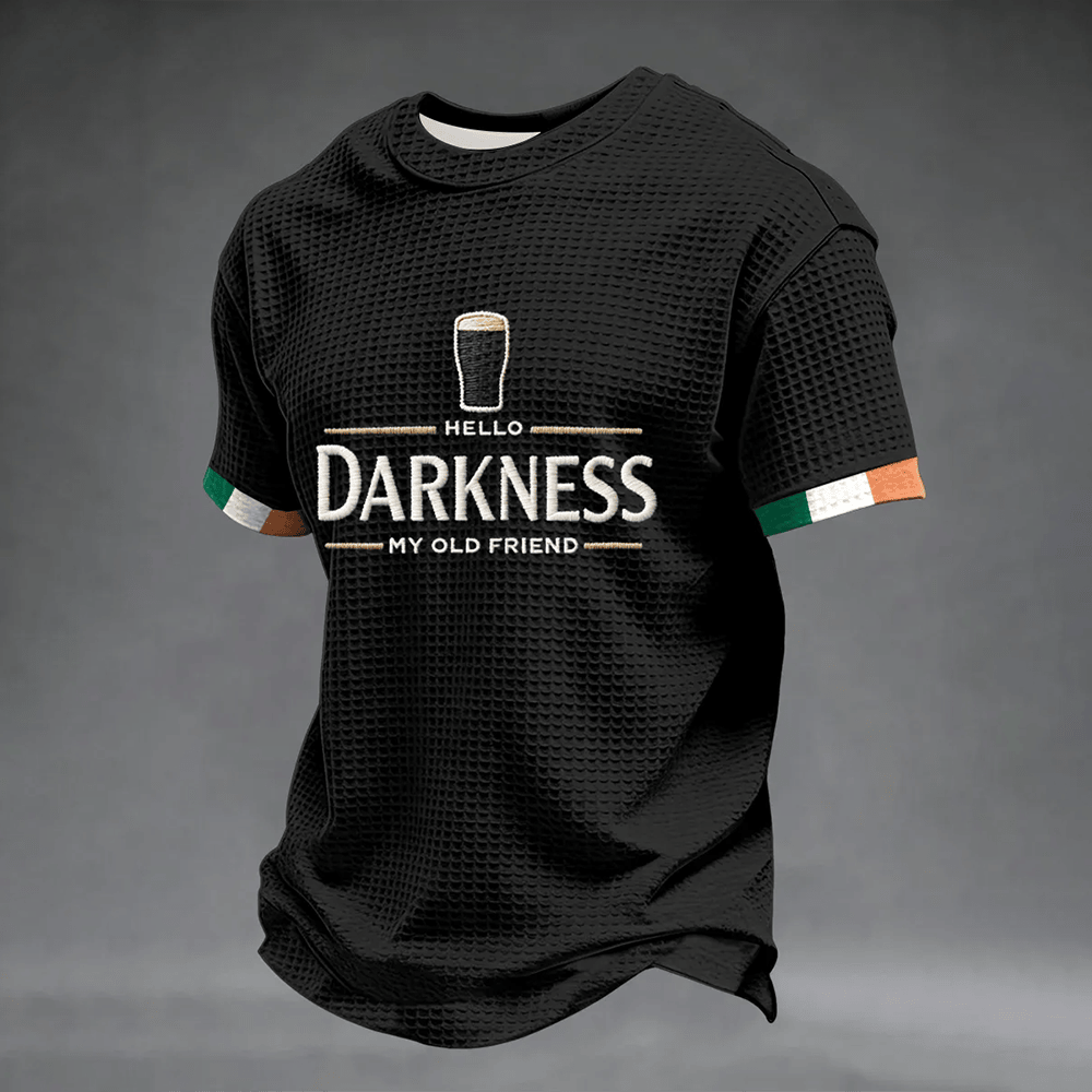Hello Darkness My Old Friend St Patricks Day T-Shirt St Patricks Outfit Gift Idea