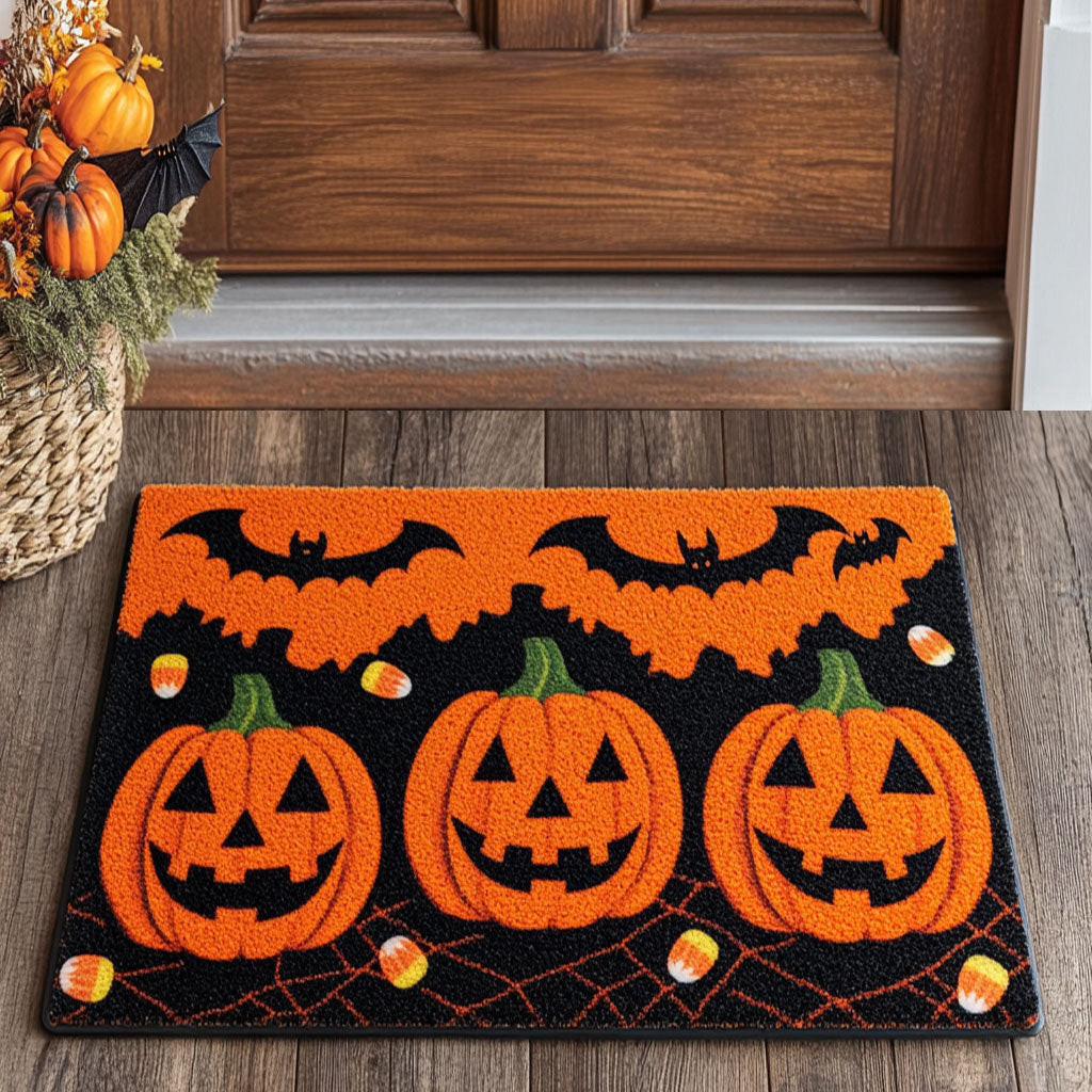 Hello Halloween Doormat Best Decoration Gift For Friends and Family on Halloween Day