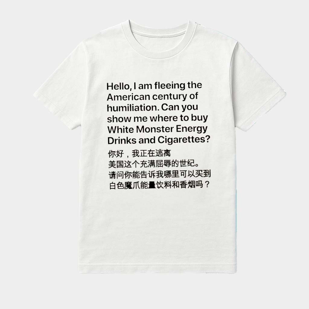 Hello I Am Fleeing The American Century Of Humiliation Shirt  Birthday Gift For Besties