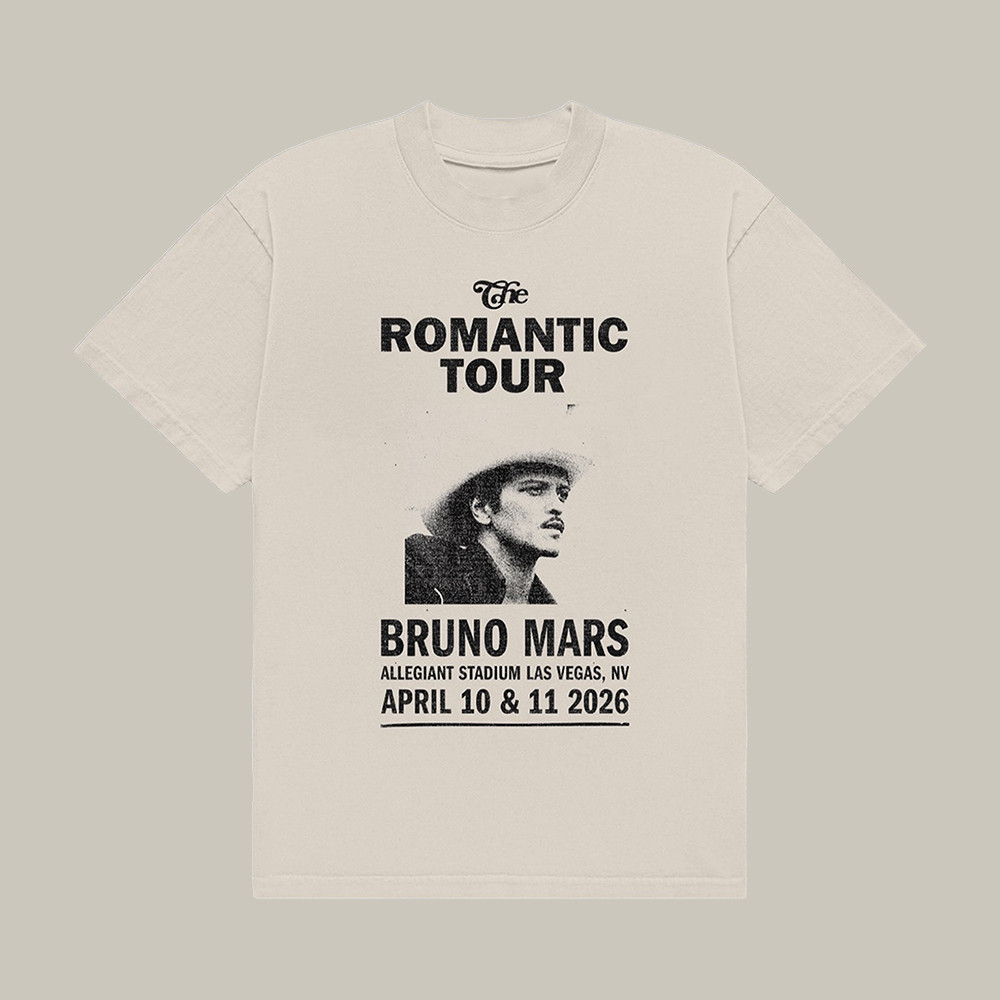 Hello Kitty Bruno Mars Live T-Shirt The Romantic Tour 2026 Clothing Gift For Teammates