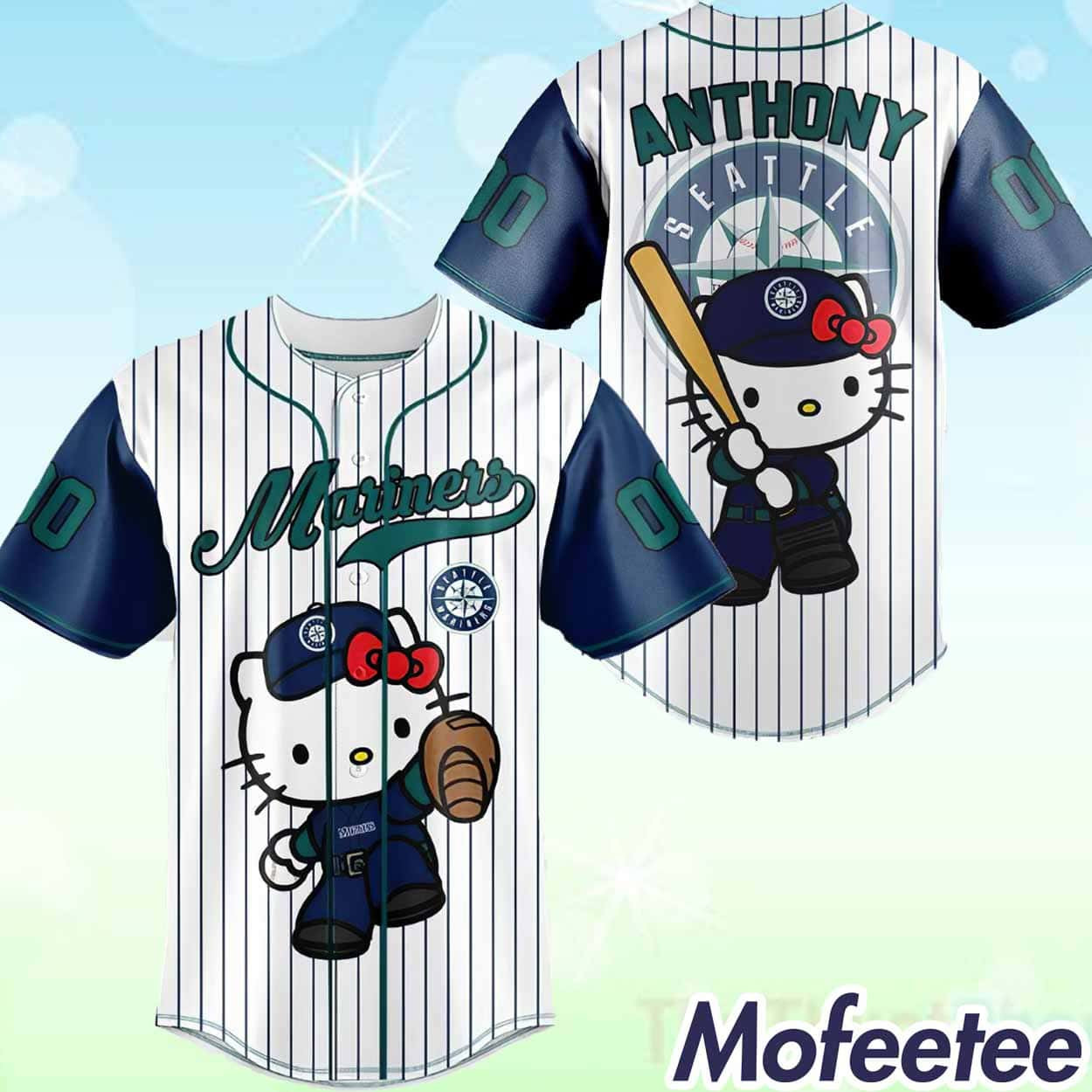 Hello Kitty Night September 10th Jersey Gift For Baseball Lover