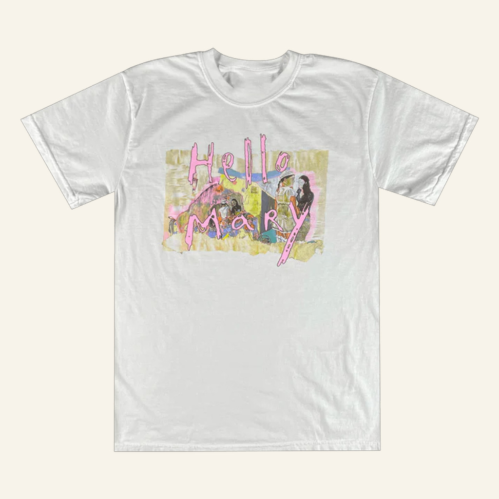 Hello Mary Merch Horse White T-Shirt Unique Gifts For Music Lovers Hello Mary Merch Horse White T-Shirt Unique Gifts For Music Lovers