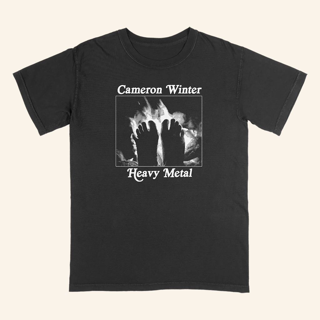 Hello Merch Cameron Winter Flame T-Shirt Cameron Winter Heavy Metal Shirt Gifts For Music Fans