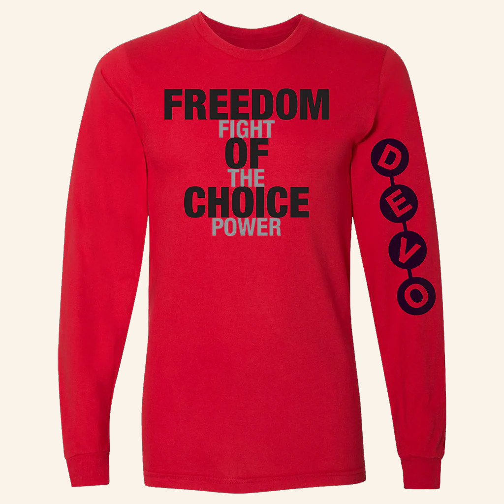 Hello Merch Devo Freedom Of Choice Long Sleeve Shirt Gifts Ideas For Friends