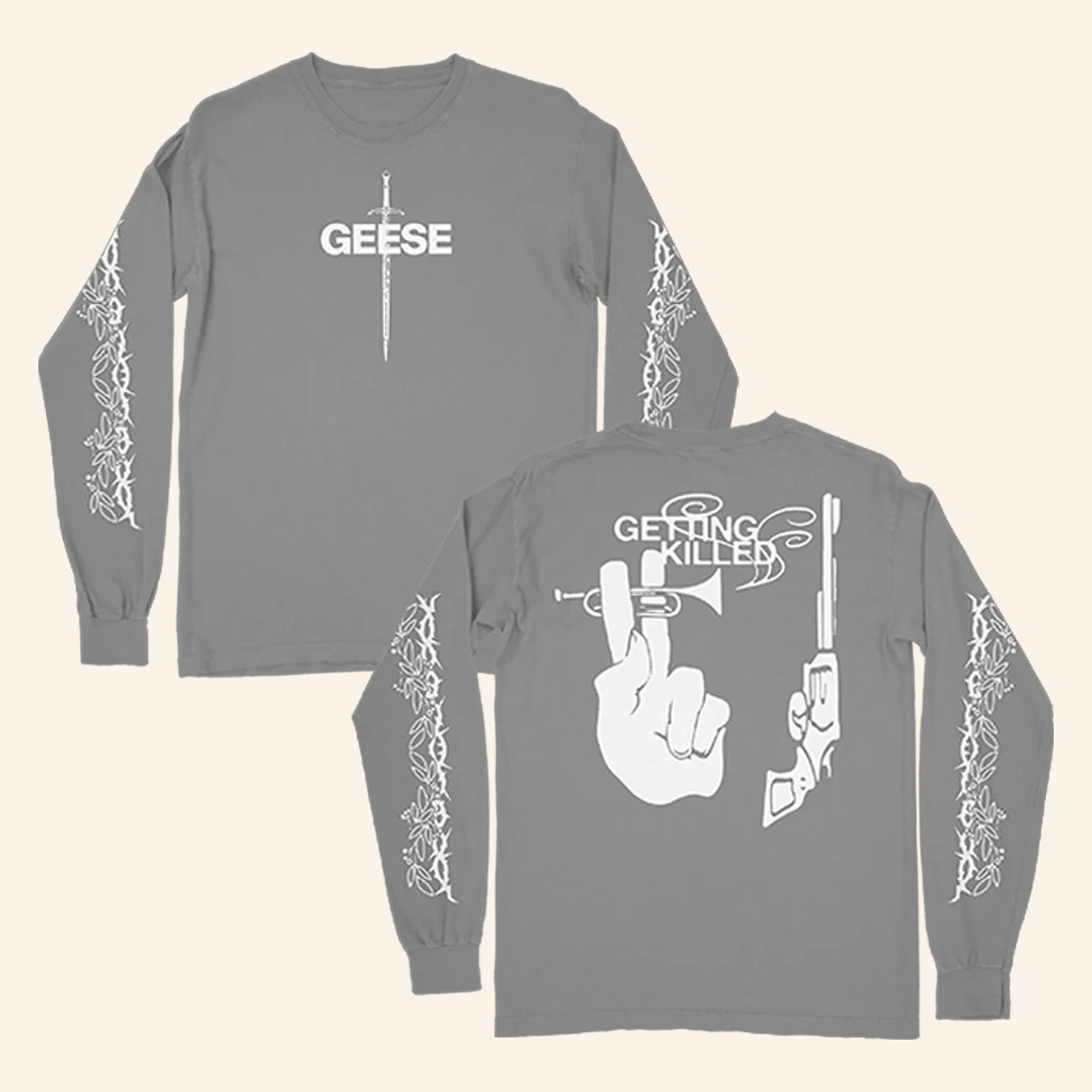 Hello Merch Geese Getting Killed Long Sleeve T-Shirt Birthday Gift Ideas For Son Hello Merch Geese Getting Killed Long Sleeve T-Shirt Birthday Gift Ideas For Son